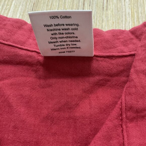 Boys Red Size 5T Jumping Beans Button Front Pocket Shirt New - Picture 5 of 5